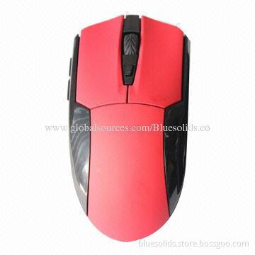 Flat Gaming Mouse with 1,600dpi Resolution, USB Interface